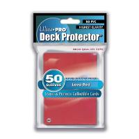 Card sleeves - RED (pack of 50)